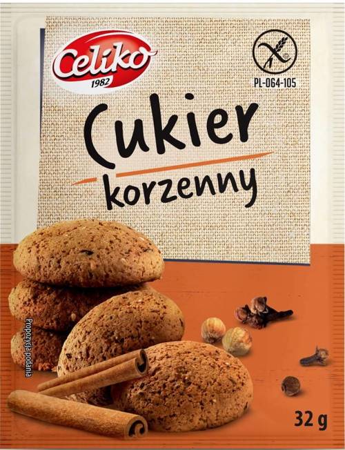 Cukier korzenny Bezglutenowy 32 g Celiko