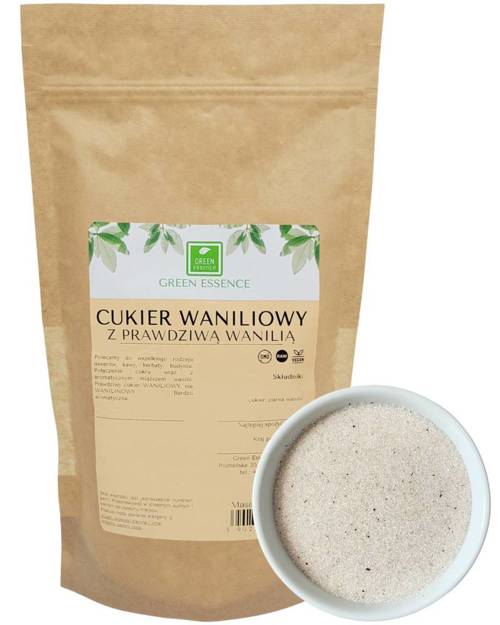 Cukier z prawdziwą wanilią 200 g - aromatyczna kawa