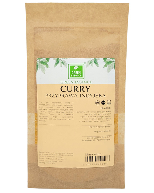 Curry 200 g - przyprawa indyjska - kuchnia orientalna