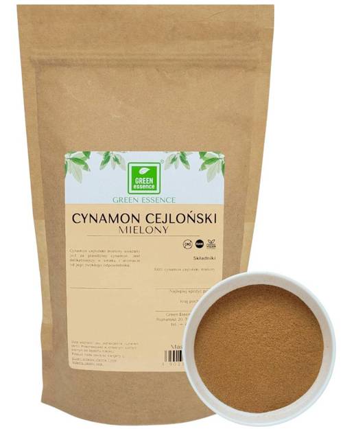 Cynamon cejloński mielony słodki 500 g aromatyczna przyprawa korzenna