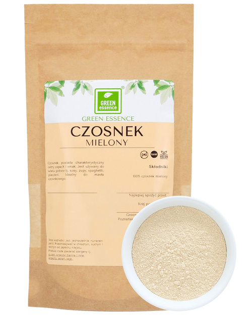 Czosnek mielony 200 g aromatyczny GREEN ESSENCE