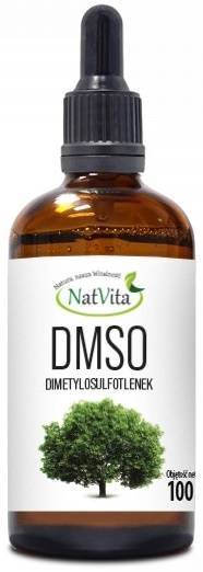 DMSO Dimetylosulfotlenek 99,9% naturalny rozpuszczalnik 100 ml - NatVita