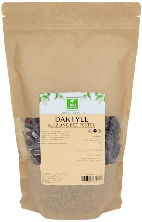 Daktyle suszone bez pestek 3 kg bez siarki - Zestaw 3x 1 kg