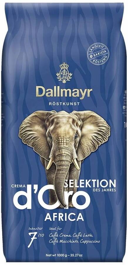 Dallmayr Crema d'Oro Africa Selektion Des Jahres 1 kg kawa ziarnista