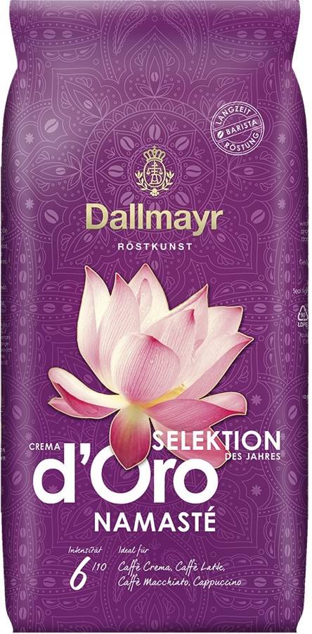 Dallmayr Crema d'Oro Namaste Selektion des Jahres 1 kg - kawa ziarnista