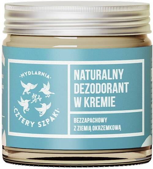 Dezodorant w kremie Bezzapachowy Mydlarnia Cztery Szpaki 60 ml