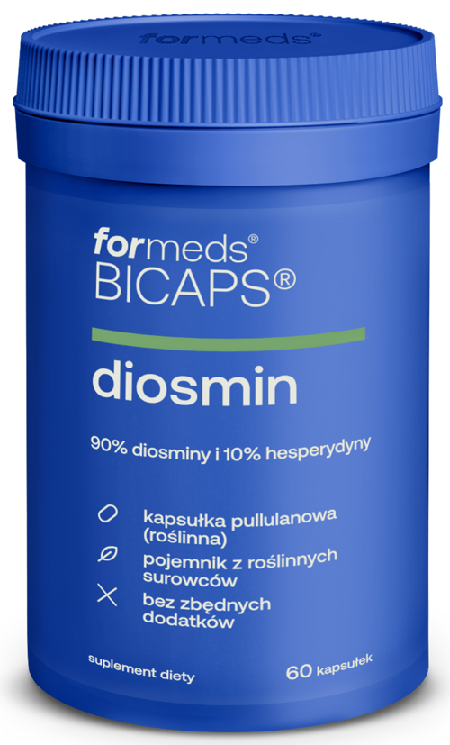 Diosmina i Hesperydyna 60 kapsułki Formeds BICAPS Diosmin - suplement diety