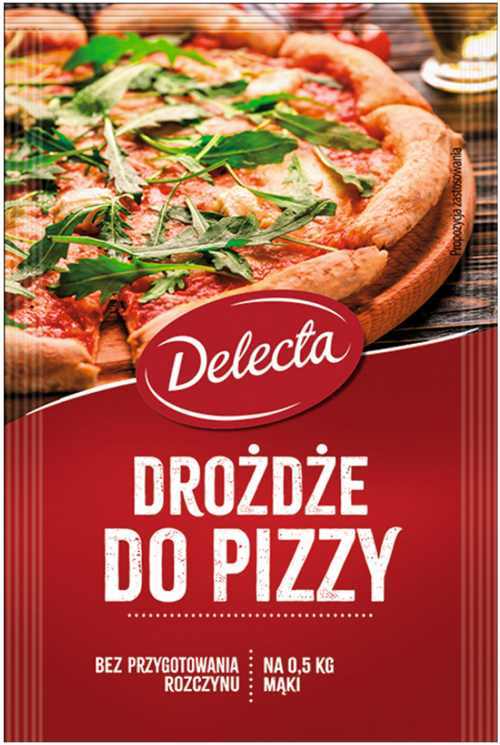 Drożdże do pizzy suszone 5x 8 g Delecta