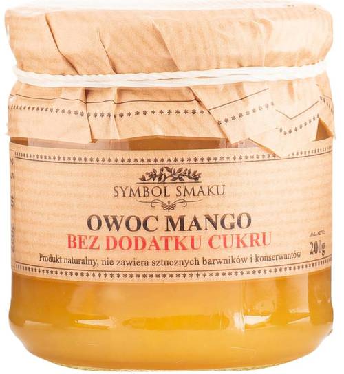 Dżem owoc mango Bez Cukru 190 g Symbol Smaku