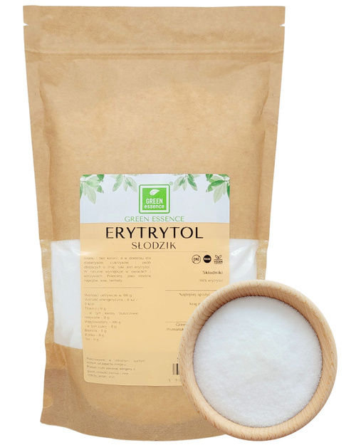 Erytrytol słodzik 3 kg erytrol naturalny ZESTAW 3x 1 kg