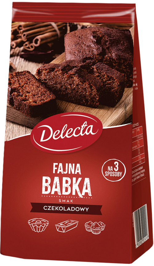 Fajna babka smak czekoladowy 350 g Delecta