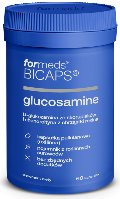Glukozamina 60 kaps. Formeds BICAPS Glucosamine - suplement diety