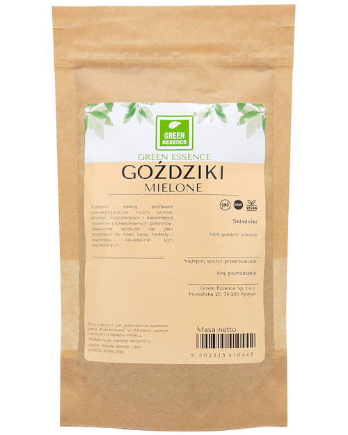 Goździki mielone 100 g - aromatyczny dodatek kompotów