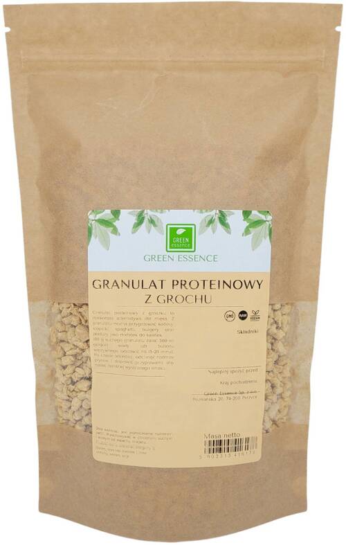 Granulat proteinowy z grochu 500 g białko roślinne