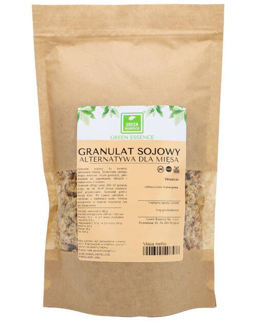 Granulat sojowy roślinne mielone- alternatywa dla mięsa 1,25 kg - Zestaw 5x 250 g