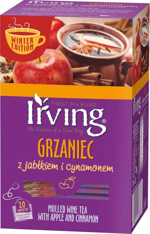 Grzaniec z jabłkiem i cynamonem Irving 20 kop.