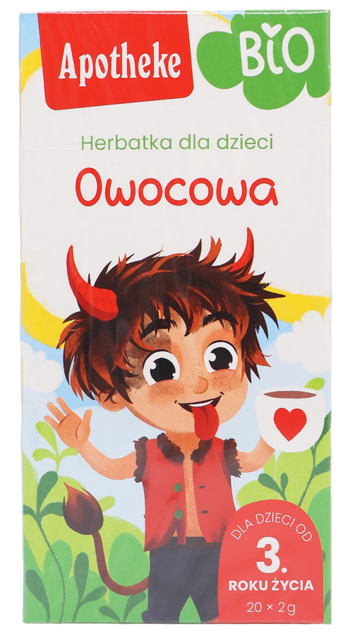 Herbatka owocowa dla dzieci BIO 40 g Apotheke