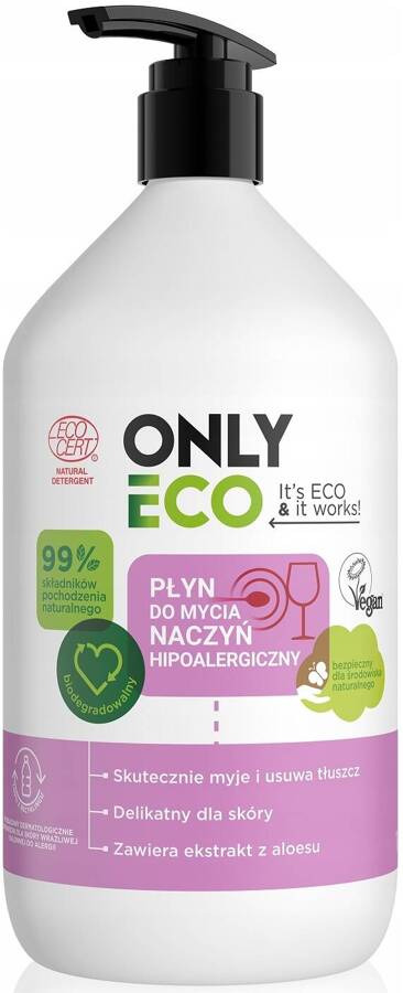 Hipoalergiczny płyn do mycia naczyń 1000 ml OnlyEco