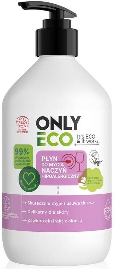 Hipoalergiczny płyn do mycia naczyń 500 ml OnlyEco