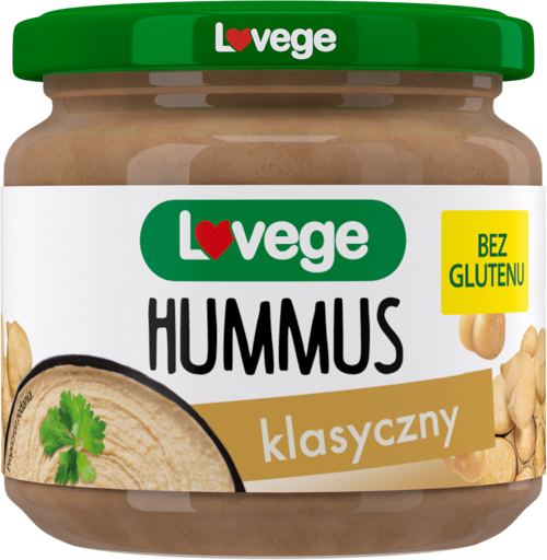 Hummus klasyczny Lovege w słoiku 180 g - Sante