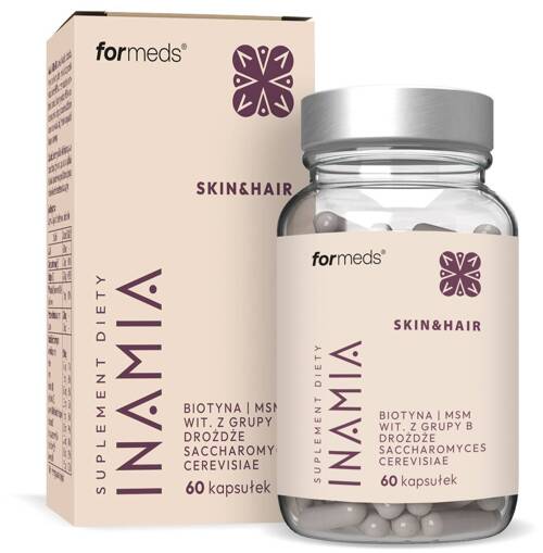 Inamia Skin & Hair Max 60 kapsułek Formeds - suplement diety