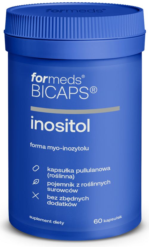 Inozytol witamina B8 60 kapsułek Formeds BICAPS Inositol - suplement diety