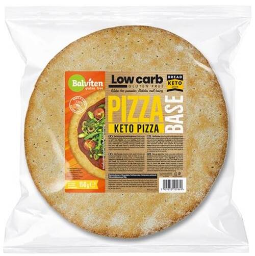 KETO spód do pizzy Bezglutenowy 2x 150 g Low Carb Balviten Pizza