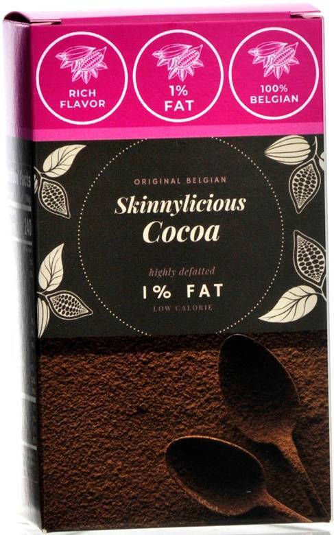 Kakao odtłuszczone 1% tłuszczu, Skinnylicious 100 g - Fit Food