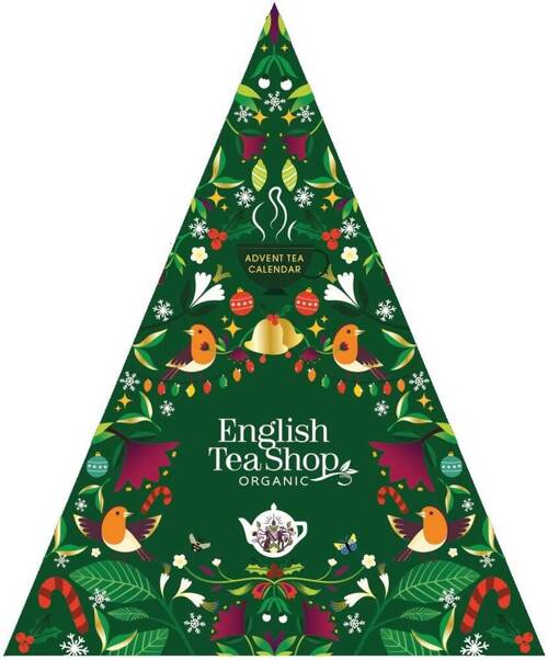 Kalendarz adwentowy Choinka Zielona 25x 2 g Herbata English Tea Shop  