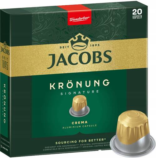 Kapsułki Jacobs Kronung Signature 20 szt. do Nespresso