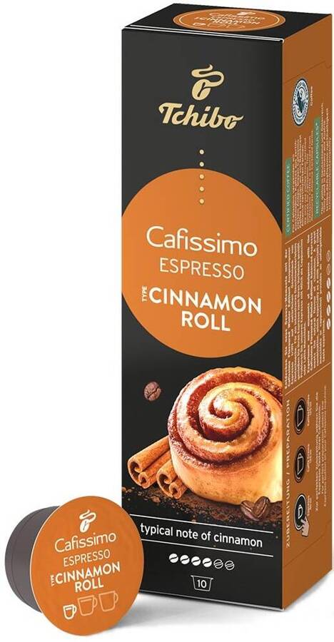 Kapsułki Tchibo Cafissimo Espresso Cinnamon Roll 10 sztuk