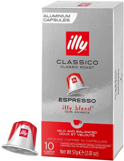 Kapsułki illy Classico 10 sztuk do Nespresso