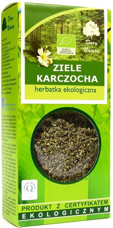 Karczoch ziele herbatka Ekologiczna 50 g  - Dary Natury