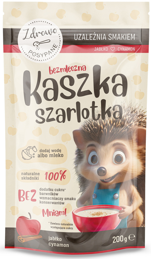 Kaszka Sernik Egzotyczny + Szarlotka bezmleczna Zdrowo Posypane - Zestaw 4x 200 g