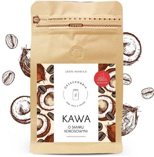 Kawa mielona smakowa Kokosowa 200 g Orzechownia - Arabica