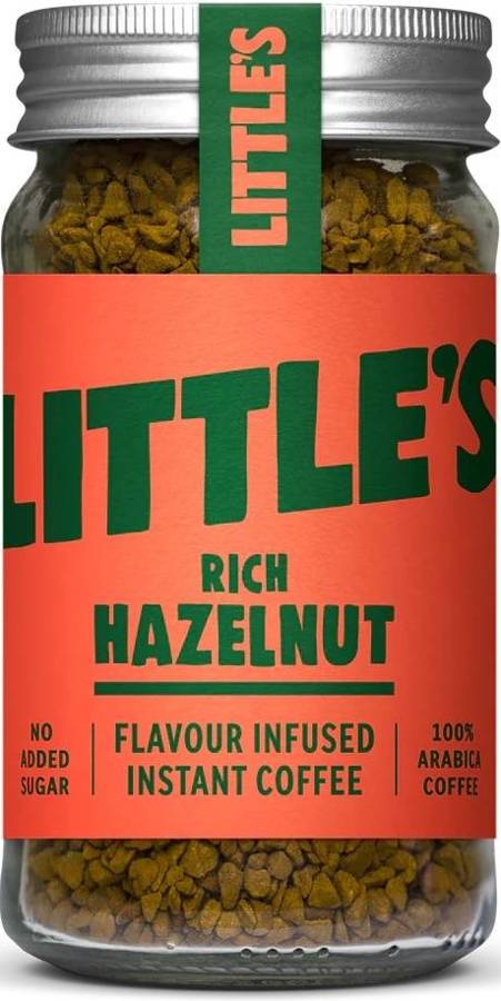 Kawa rozpuszczalna Instant liofilizowana Orzech Laskowy 50 g Little's Rich Hazelnut