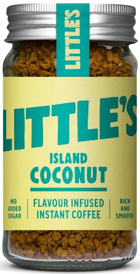 Kawa rozpuszczalna liofilizowana Kokosowa 50 g Little's Island Coconut