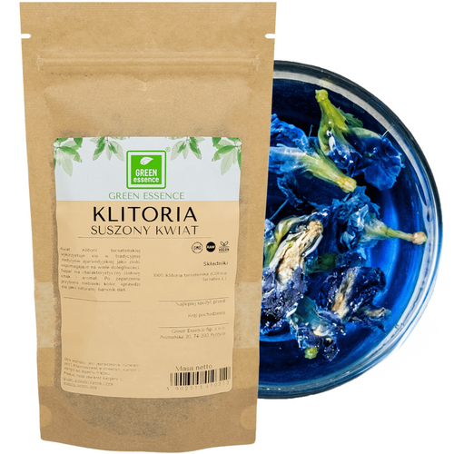 Klitoria Ternateńska herbata niebieska - Butterfly Pea Tea 50 g