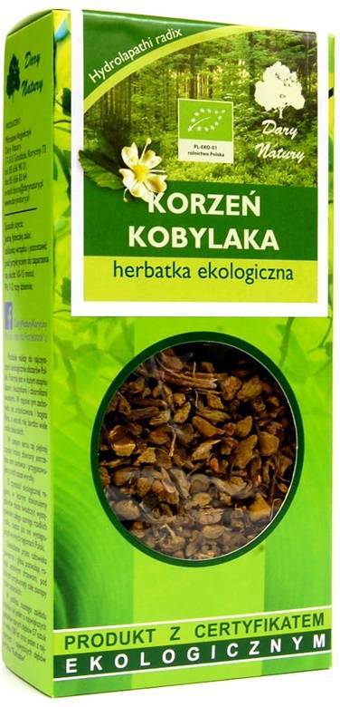 Kobylak korzeń kobylaka Ekologiczna herbatka 50 g - Dary Natury