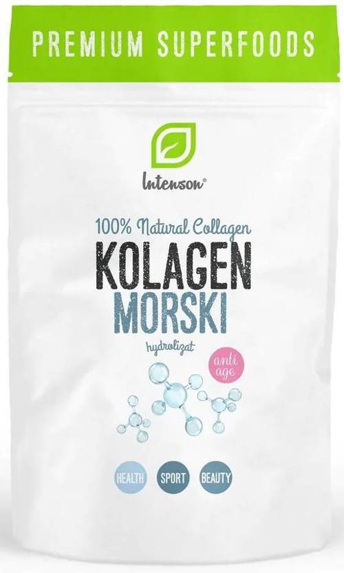 Kolagen morski hydrolizat proszek 60 g Intenson - suplement diety