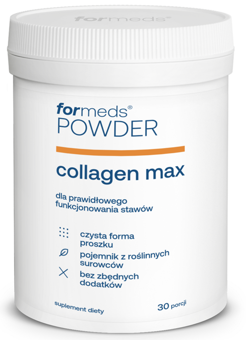 Kolagen proszek 30 porcji ForMeds Powder Collagen Max - suplement diety