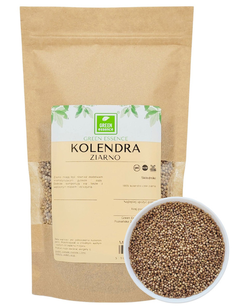 Kolendra całe ziarna 100 g - aromatyczna przyprawa