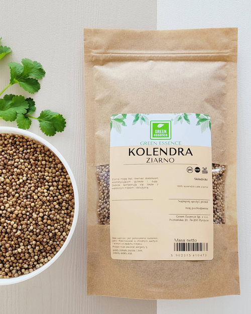 Kolendra całe ziarna 100 g - aromatyczna przyprawa