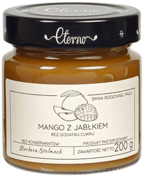 Konfitura mango z jabłkiem bez dodatku cukru Eterno 200 g