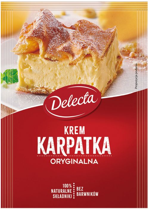 Krem Karpatka oryginalna 250 g Delecta