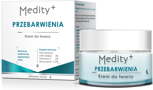 Krem do twarzy na noc 50 ml Medity+ Przebarwienia AVA