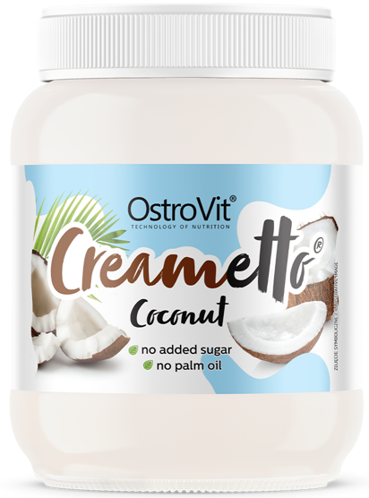 Krem kokosowy Bez Cukru - Coconut Creametto 320 g - Ostrovit