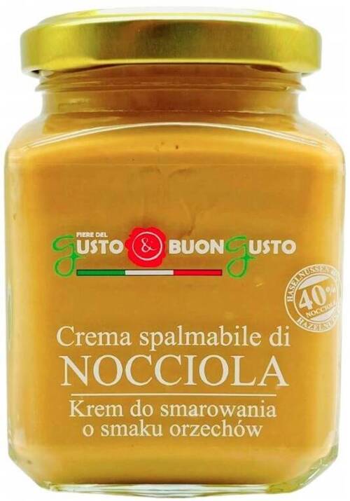 Krem orzechowy do smarowania 200 g Gusto & Buon Gusto Nocciola