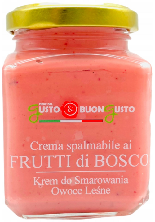 Krem owoce leśne do smarowania 200 g Gusto & Buon Frutti di Bosco