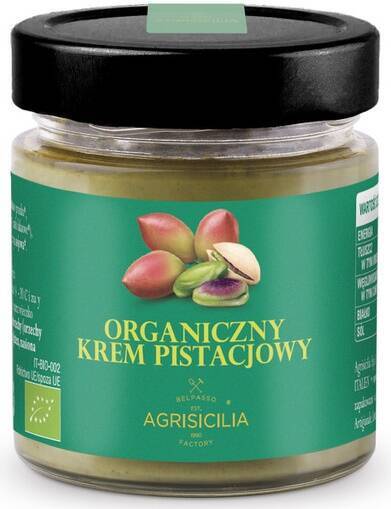 Krem pistacjowy BIO 200 g Agrisicilia